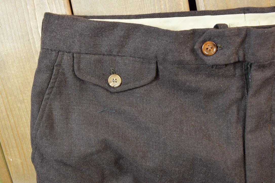 Vintage 1980's Woodmere Wool Trousers Size