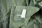 Vintage 1960s 1970s OG-107 Military Sateen Shirt Men's Large