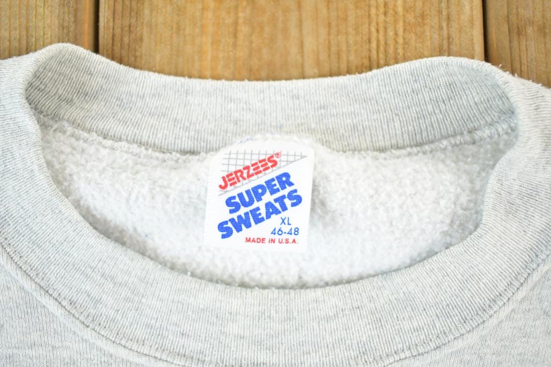 Vintage 1990s Brained High School Staff Crewneck Sweatshirt Mens XL