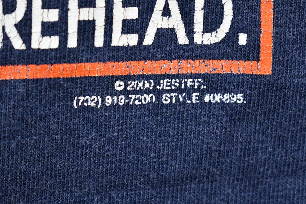 Vintage 2000 Warning: Carpet Burn Funny Graphic T-Shirt