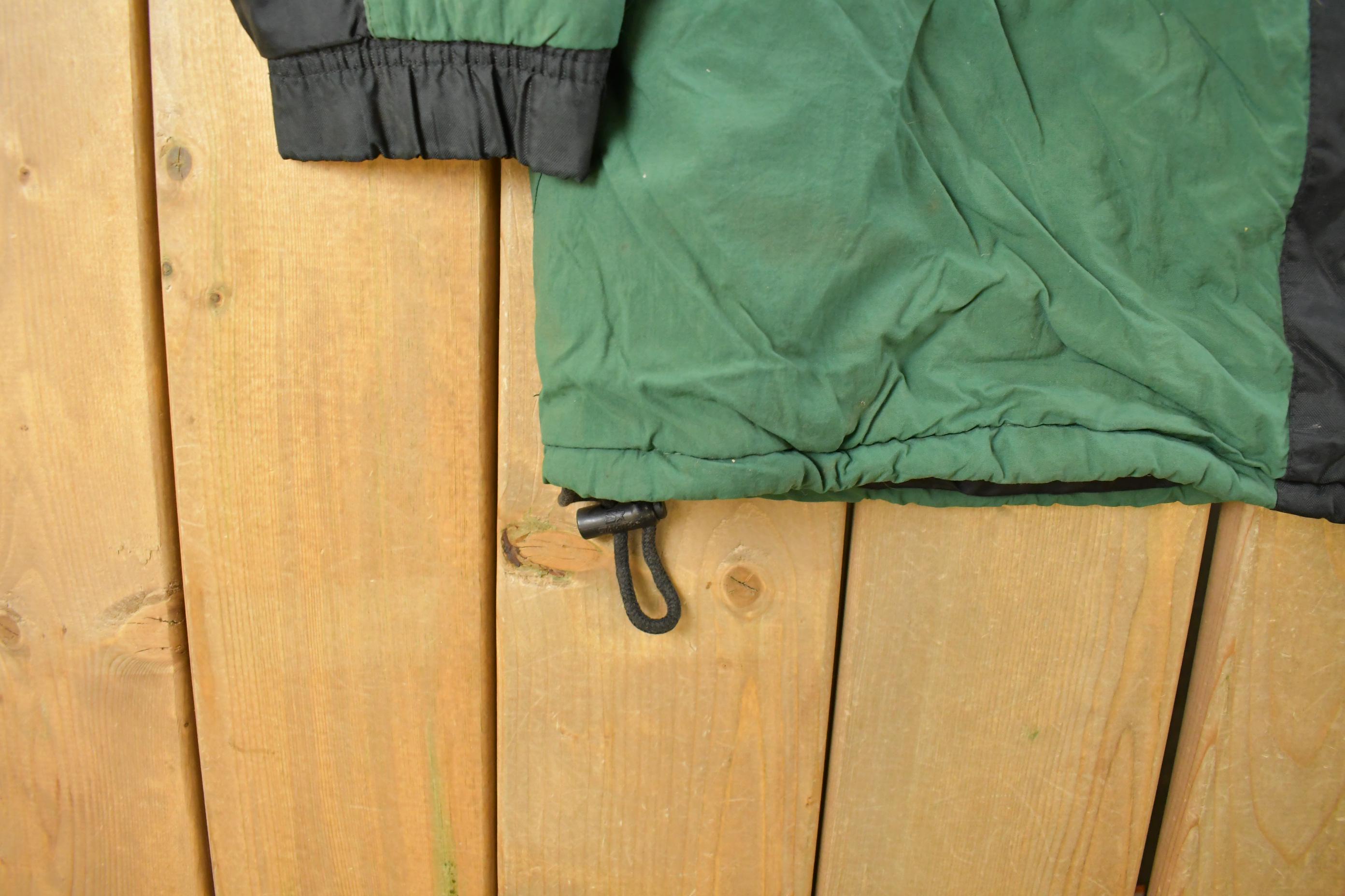 Vintage 1990s Green Bay Packers NFL Starter Anorak Puffer Jacket Men's XL
