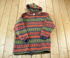 Vintage 1990s Aztec Fleece Outdoorsman Sweater