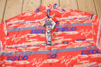 Vintage 1990s Willie Esco All Over Print Button Up Shirt