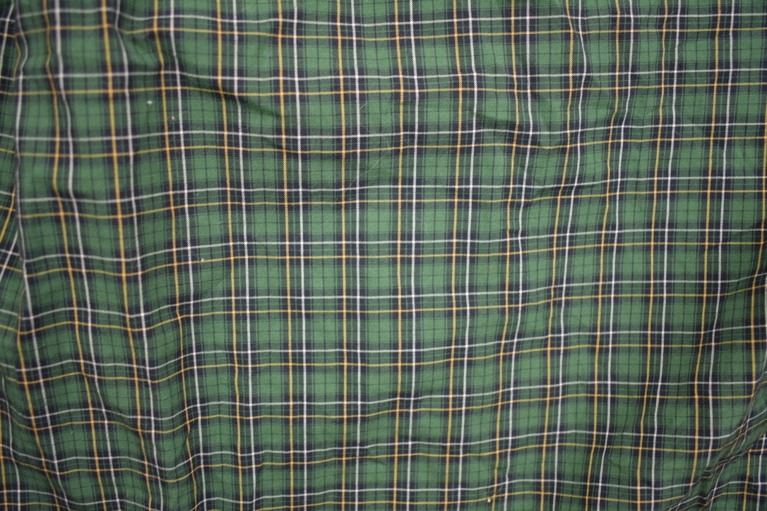 Vintage 1990s L.L. Bean Plaid Flannel Button Up Shirt