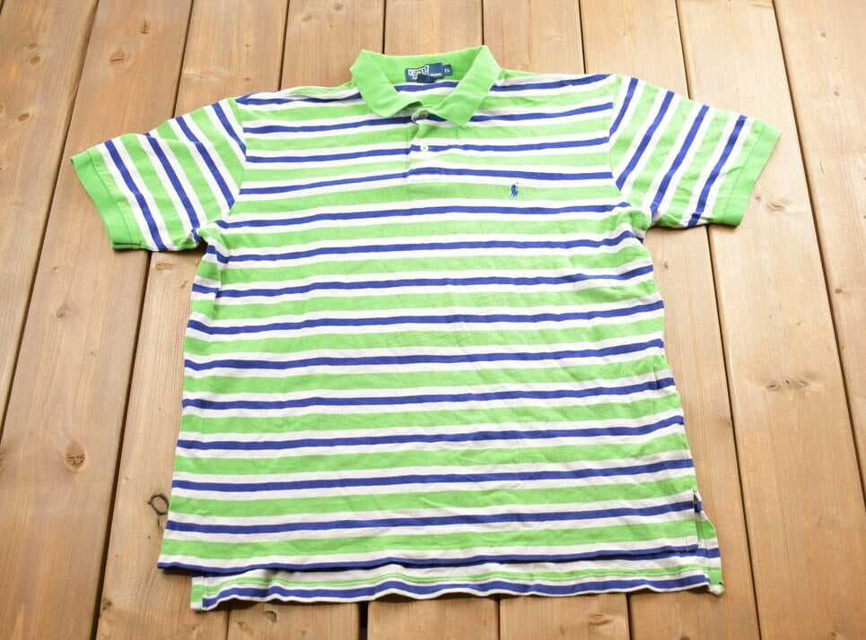 Vintage 1990s Polo Ralph Lauren Striped Shirt