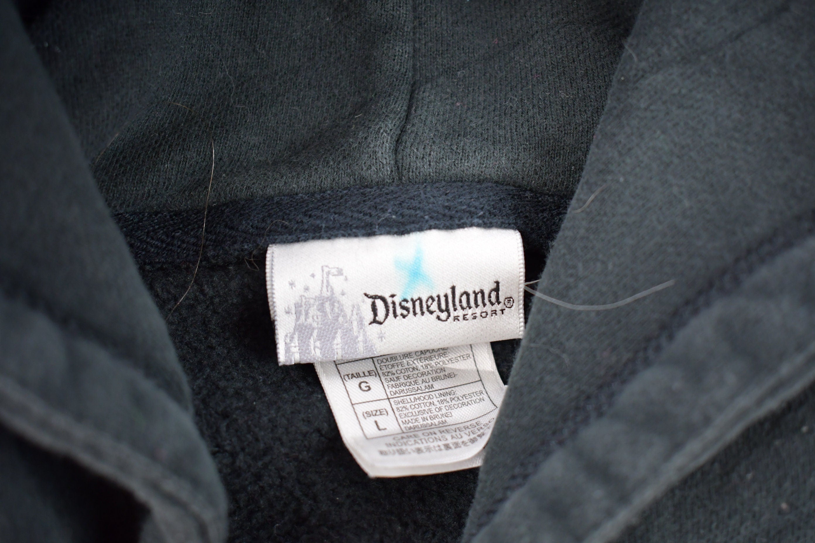 Vintage 1990s Disneyland Resort Mickey Mouse Graphic Hoodie