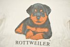 Vintage 1990s Rottweiler Puppy Graphic T-Shirt