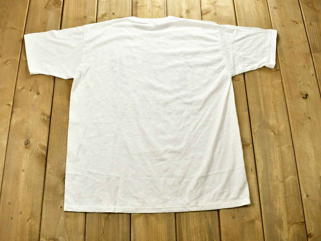 Vintage 1991 East Lansing Football Silver Dome Bound T-Shirt