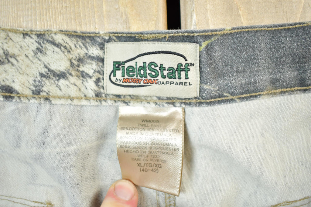 Vintage 1990s Realtree Camo Field Staff Cargo Track Pants