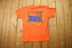 Vintage 1989 Beaumont Alberta Camping Graphic T Shirt
