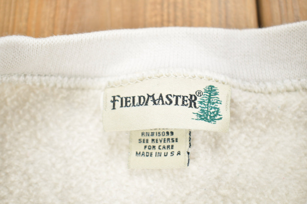 Vintage 1990s Field Master Nature Crewneck Sweater / Ducks / 90s Crewneck / Grandma Sweater / Streetwear / Made In USA / Animal Theme