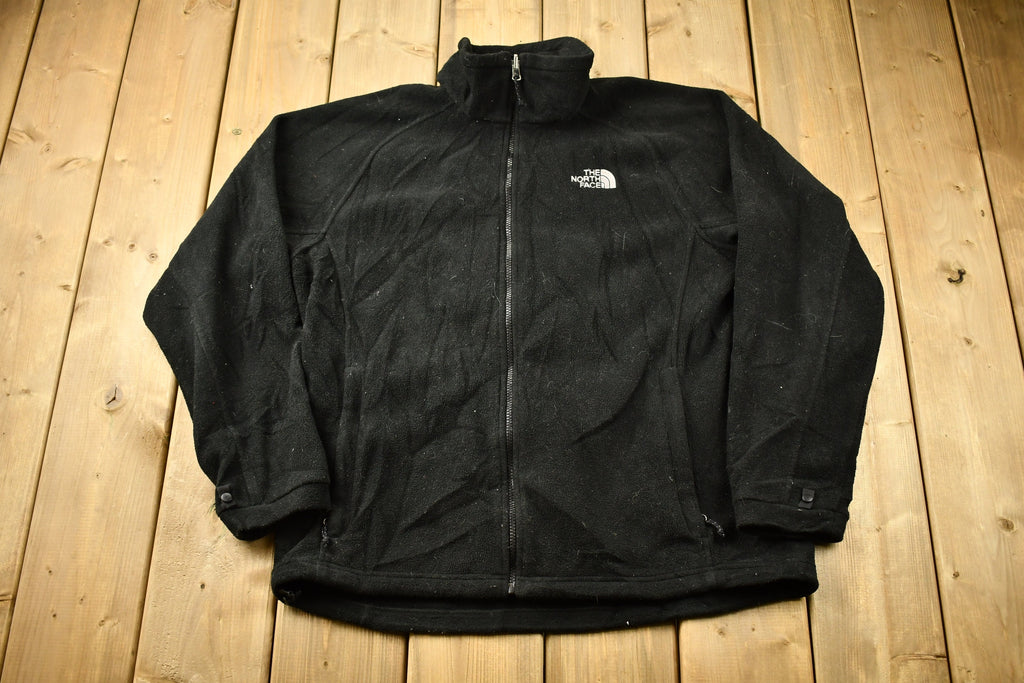 Vintage 1990s The North Face Fleece Sweater  Outdoorsman  Full Zip Sweater  Streetwear  Athleisure  Hiking