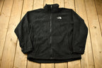 Vintage 1990s The North Face Fleece Sweater  Outdoorsman  Full Zip Sweater  Streetwear  Athleisure  Hiking