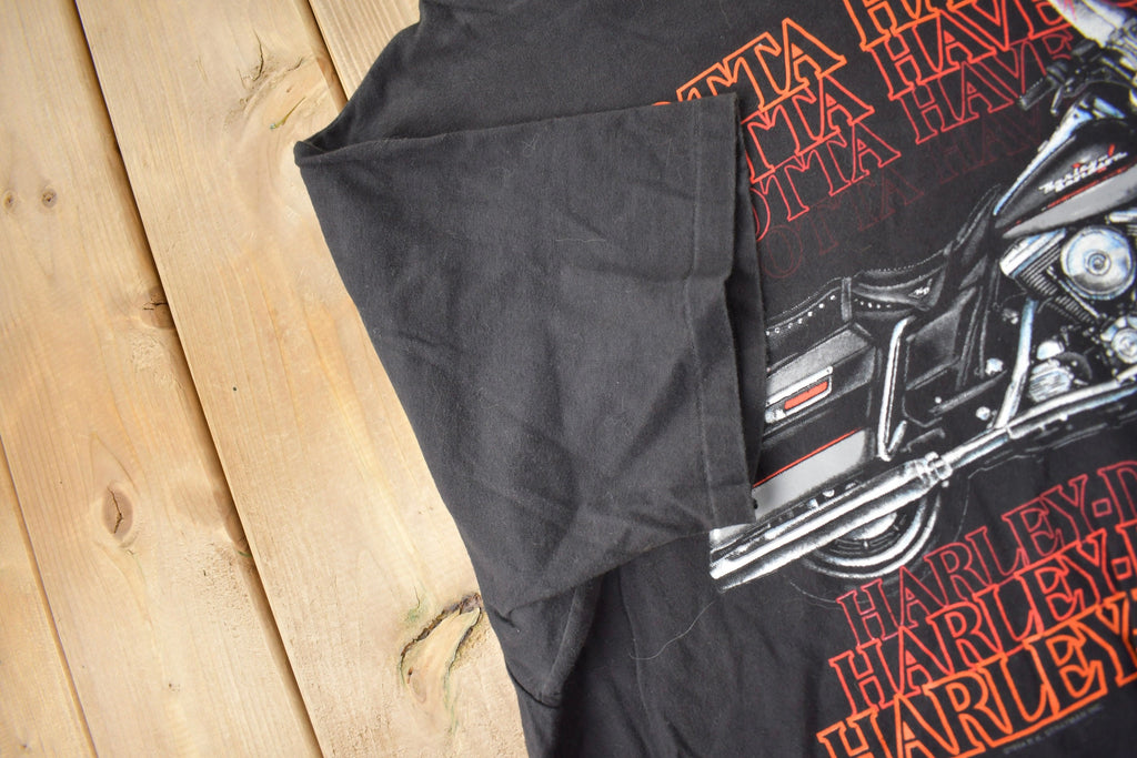 Vintage 1994 Harley Davidson Motorcycles Syracuse New York Single Stitch Graphic T-Shirt Made In USA
