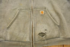 Vintage 1990s Carhartt Heavy Weight Sun Faded Zip Up Hoodie