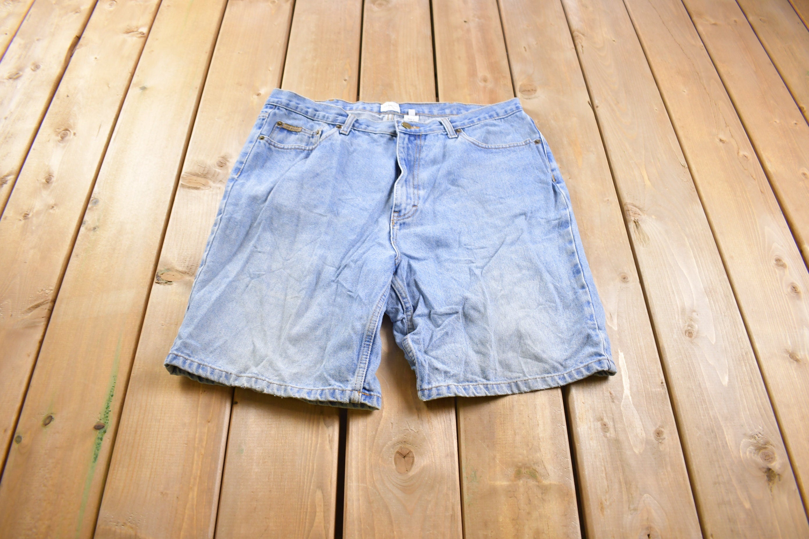 Vintage 1990s Calvin Klein Jean Shorts Size 36