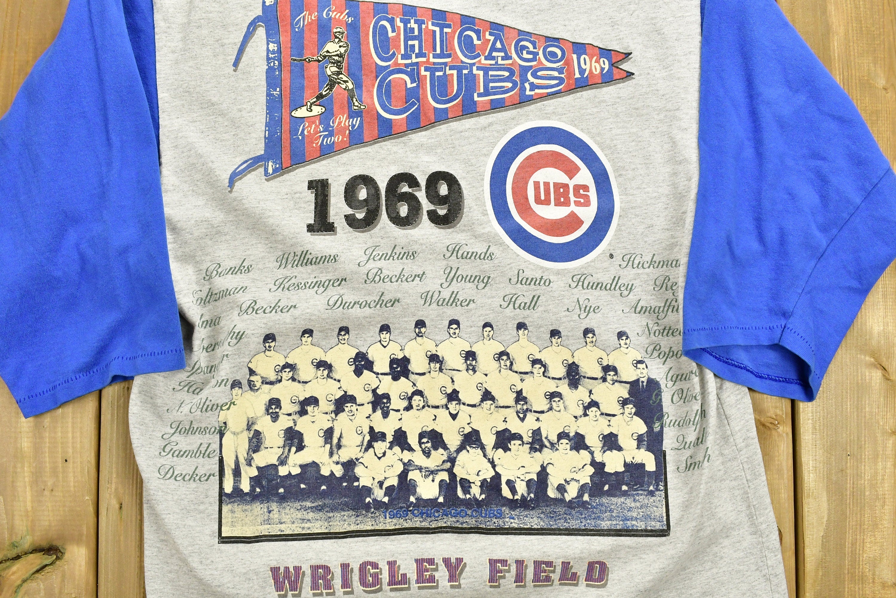 Vintage 1994 Chicago Cubs MLB Raglan T-Shirt