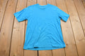 Vintage 1990s Hanes Blank Blue T Shirt