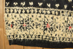 Vintage 1990's Jones New Patterned Knit Zip Up Sweater