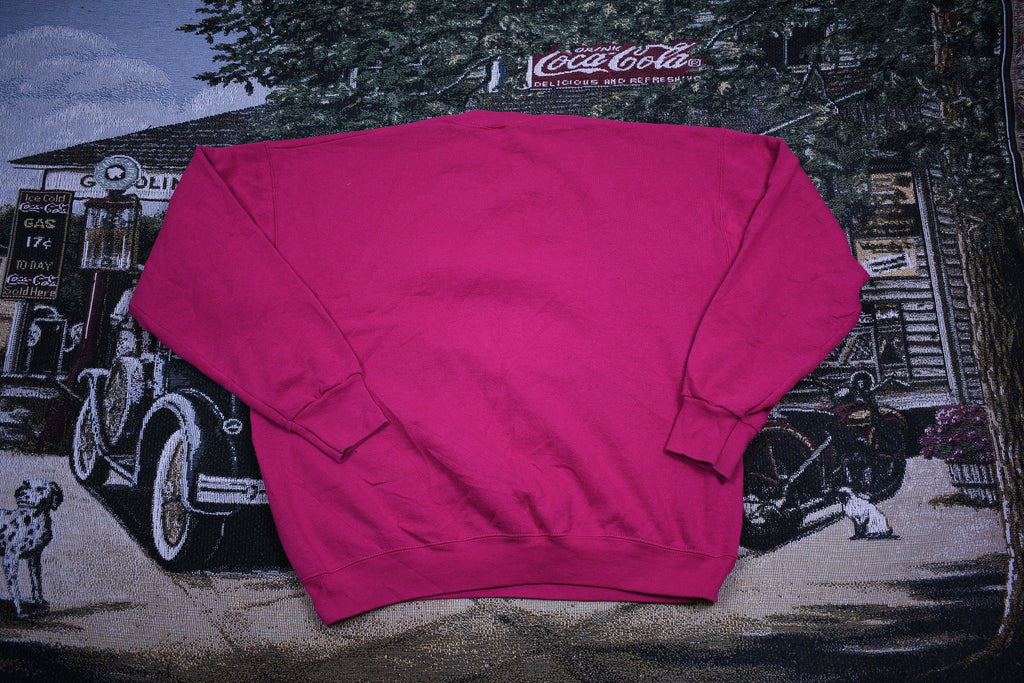 Vintage 1990s Angel Embroidered Crewneck /