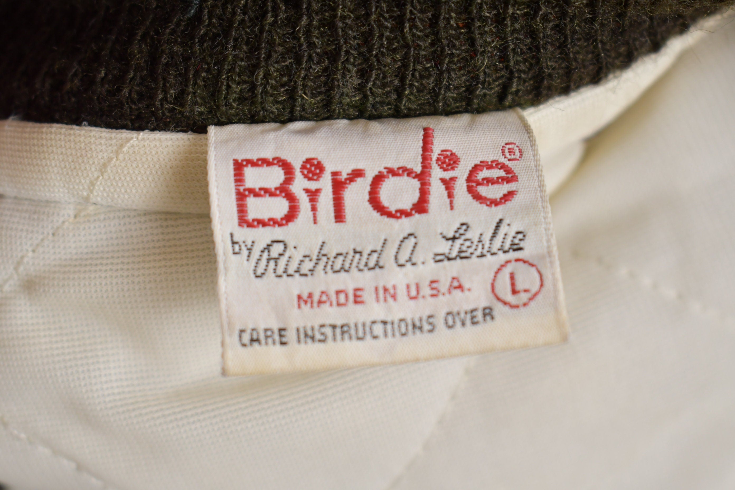 Vintage 1980s Shepard Astros Birdie Satin Bomber Jacket