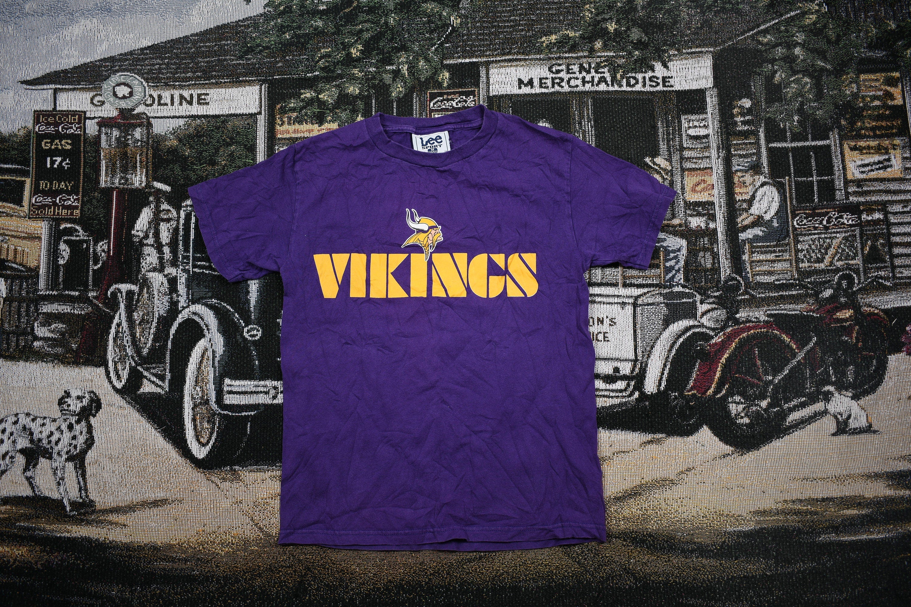Vintage 1990s Minnesota Vikings NFL Youth Size T Shirt