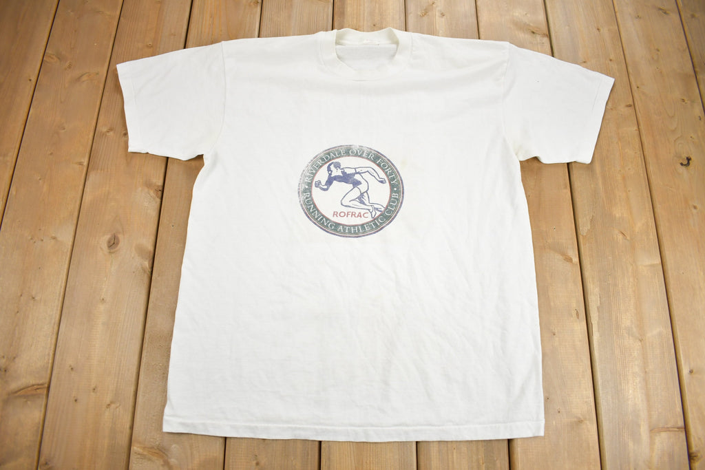 Vintage 1990s ROFRAC Graphic T Shirt / Vintage T Shirt / Streetwear / Graphic Tee / Single Stitch / Made In Canada