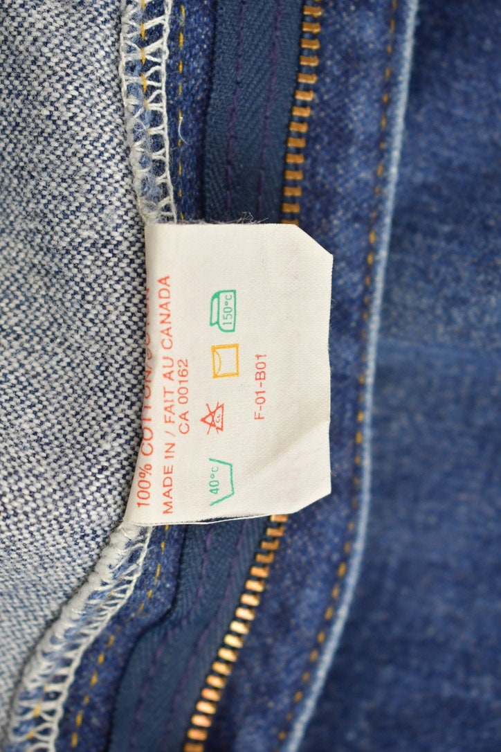 Vintage 1970s GWG Western Style Boot Jeans Size 34 x 38.5