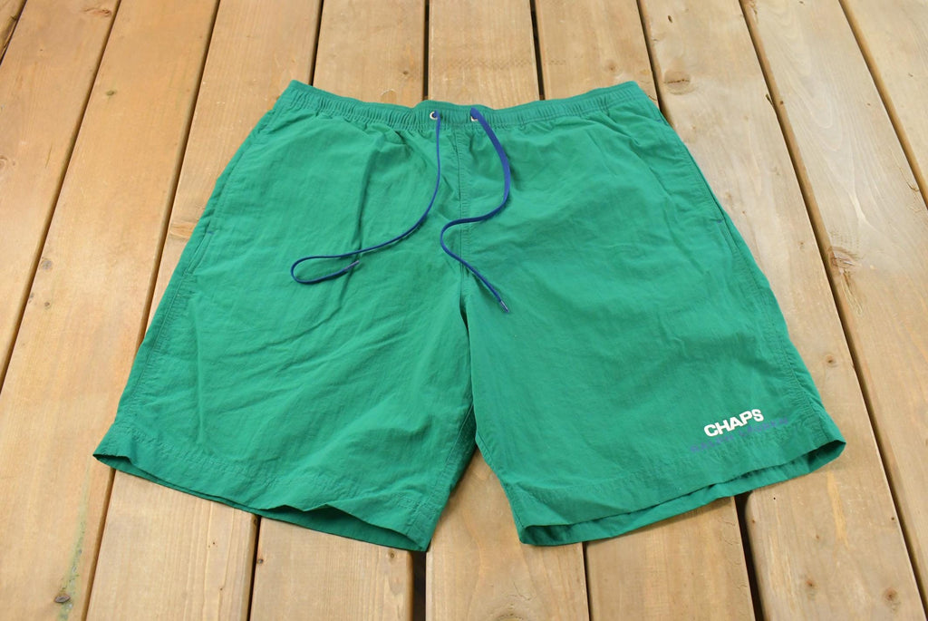 Vintage 1990s Chaps Ralph Lauren Swim Shorts Men's L