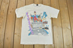 Vintage 1985 The Flintstones Double Sided Cartoon Promo T-Shirt