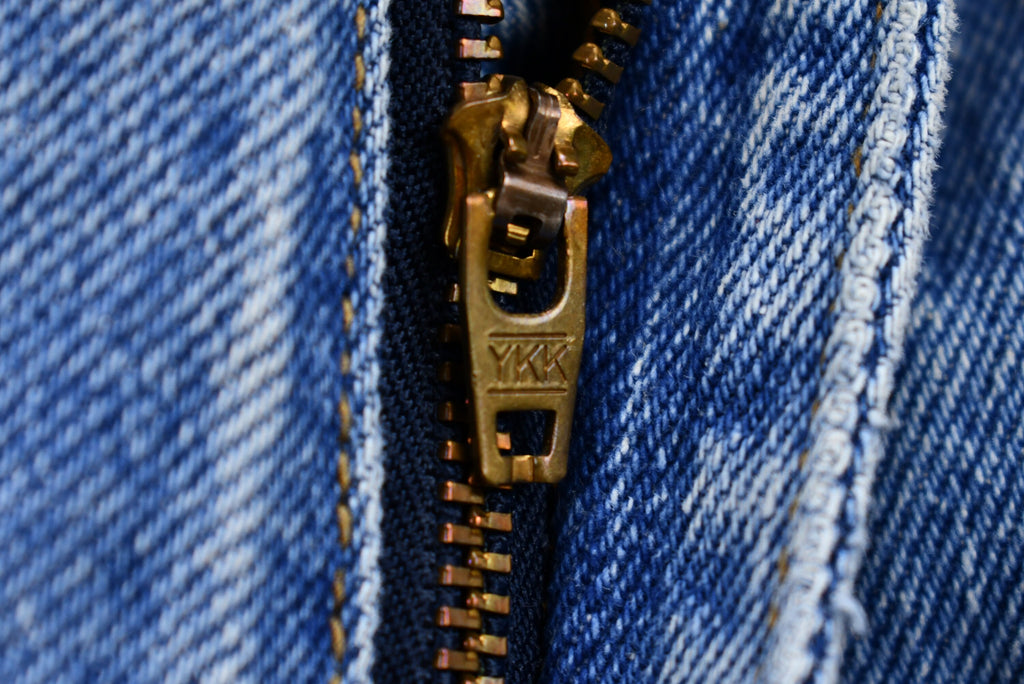 Vintage 1990s Distressed Concept XXV Light Wash Tapered Mom Jeans