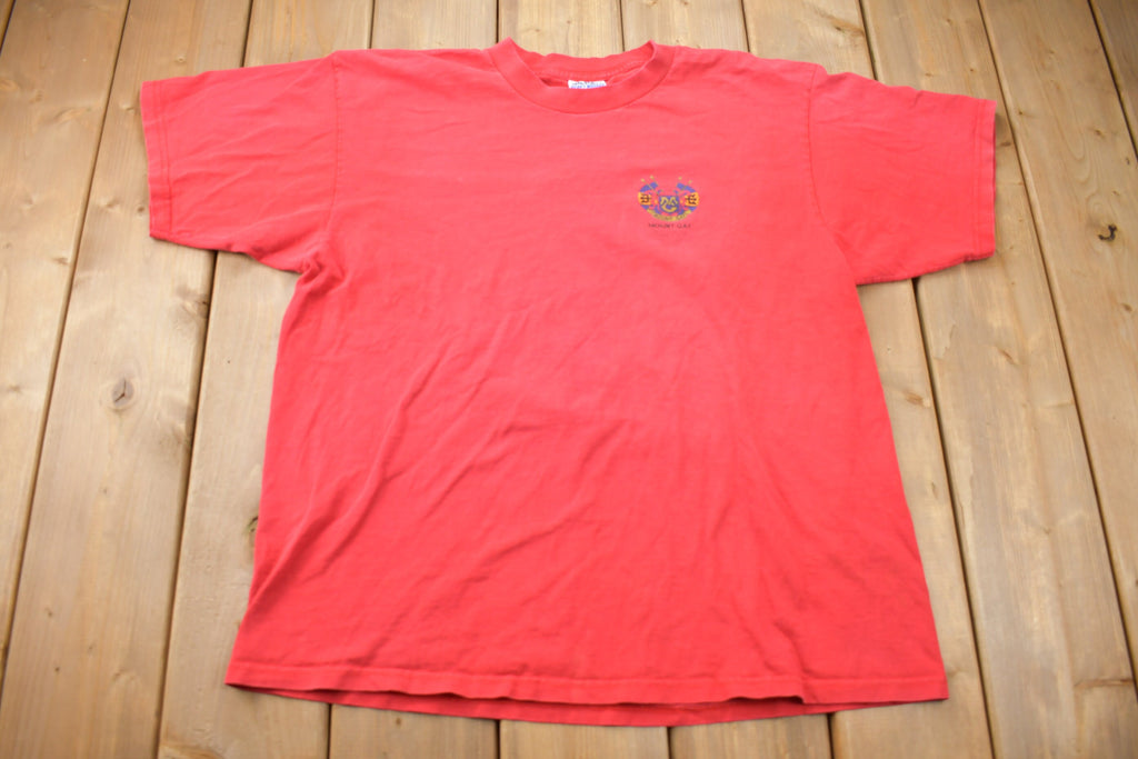Vintage 1990s Mount Gay Eclipse Barbados Rum Graphic T Shirt