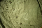 Vintage 1970s OG 107 Military Button Up Shirt