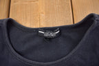 Vintage 1990s Escada Sport Blank Black T Shirt