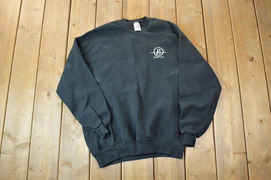 Vintage 1990s Garth Brooks World Tour Crewneck Sweatshirt