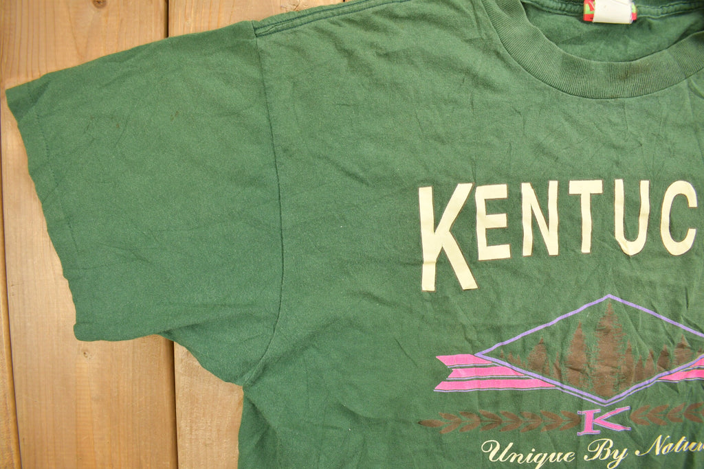Vintage 1990 Kentucky Nature Graphic T Shirt