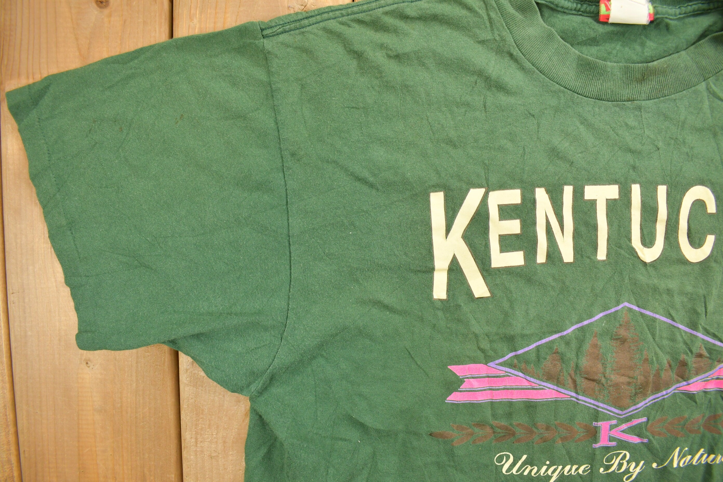 Vintage 1990 Kentucky Nature Graphic T Shirt