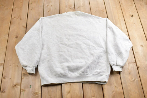 Vintage 1990s Mickey Mouse Disney Crewneck / Vintage Sweatshirt / Vintage Disney / Mickey / Embroidered / Made In USA / Vintage Mickey Mouse