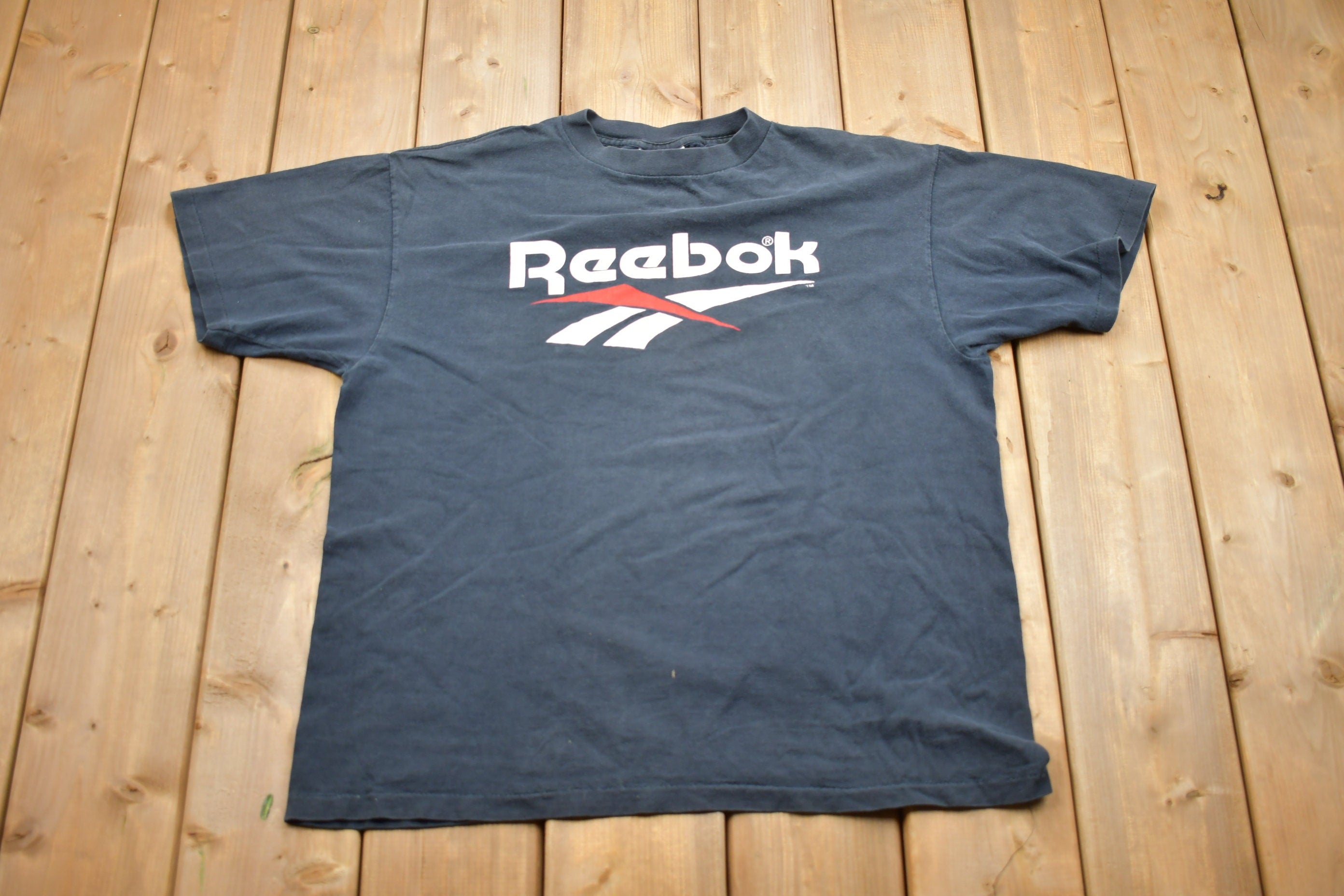 Vintage 1990s Reebok Graphic T Shirt