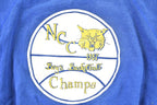 Vintage 1987 NCC Boys Basketball Champs Crewneck Sweatshirt Men's M