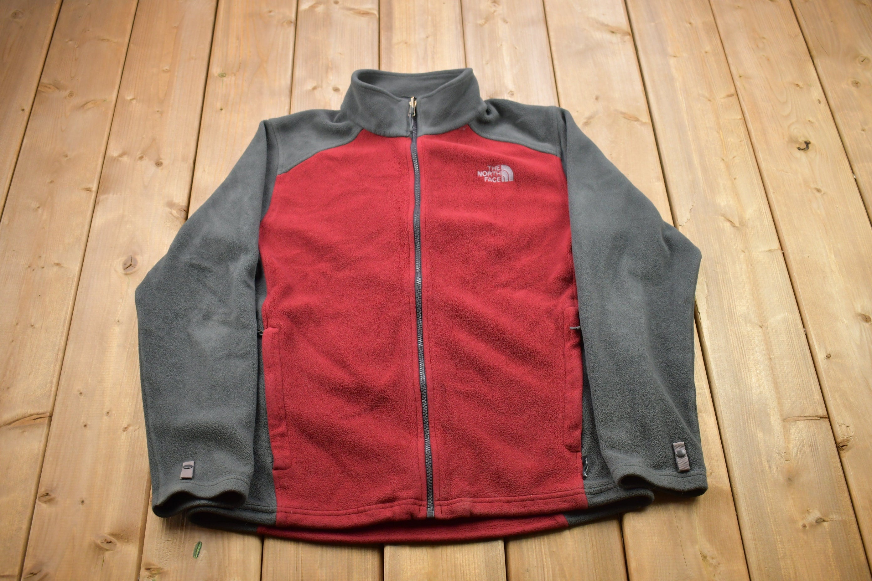 Vintage 1990s North Face Zip Up Fleece Sweater