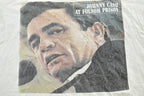 Vintage 1990s Johnny Cash At Folsom Prison Country Music T-Shirt Men's L / 90s Made in USA / Single Stitch / Music Band Tee