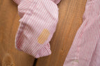 Vintage 1990s Club Hampton Vertical Striped Button Up Shirt /