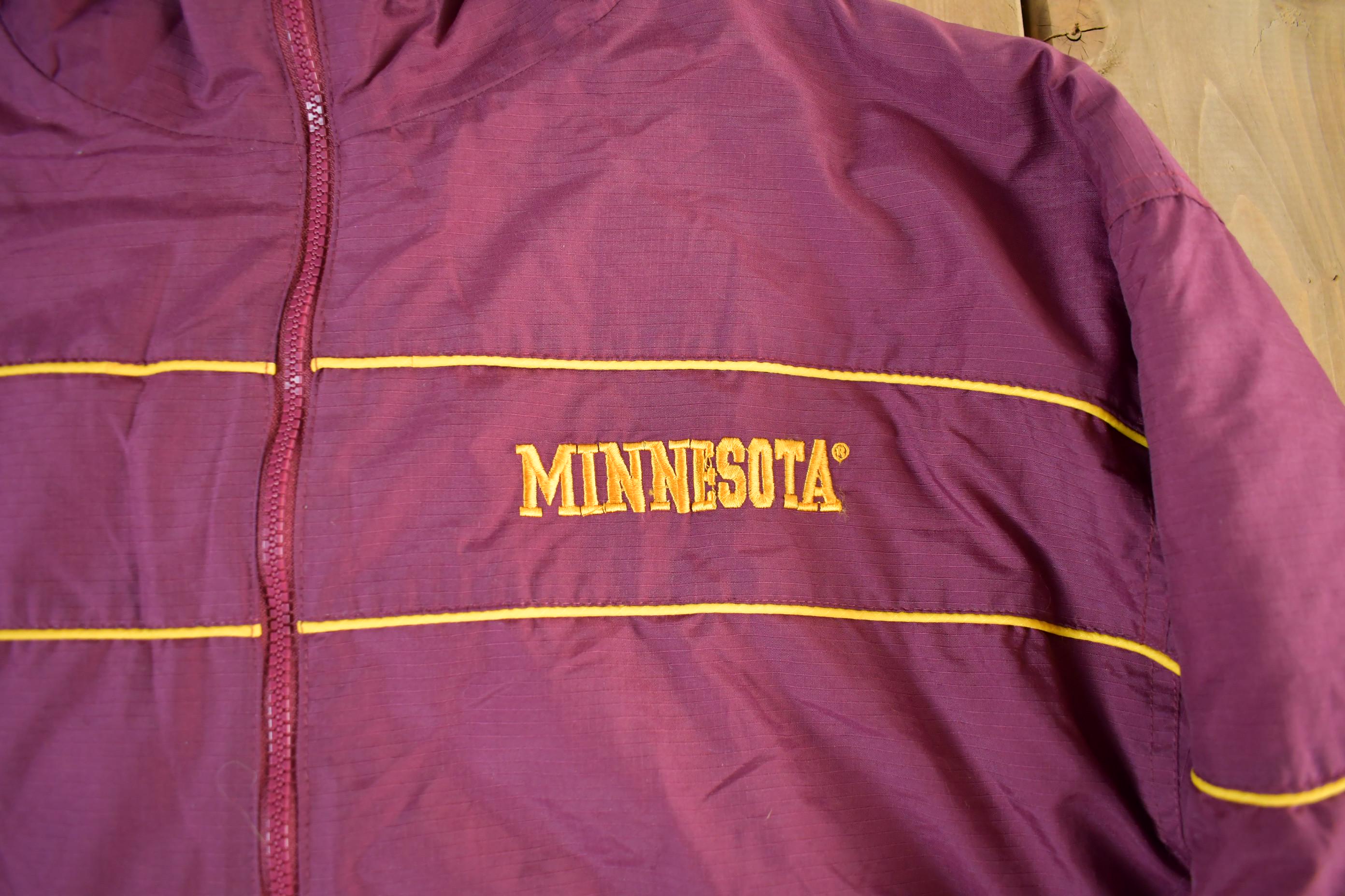 Vintage 90s Minnesota Golden Gophers Starter Jacket - Men's Large
