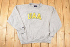 Vintage 1990s Jansport UAA Embroidered Collegiate Crewneck Sweatshirt Men's XL