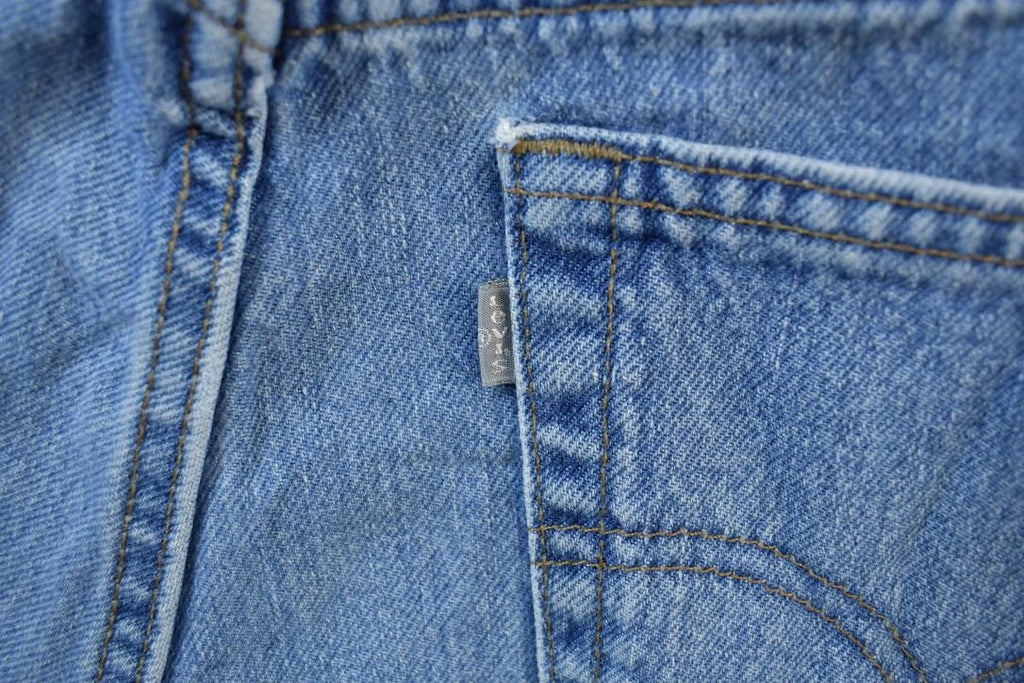 Vintage 1990s Levi Silver Tab Straight Loose Jeans Size 34 x 33