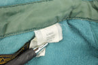 Vintage 1990s Eddie Bauer Blank Turquoise Button Up Shirt