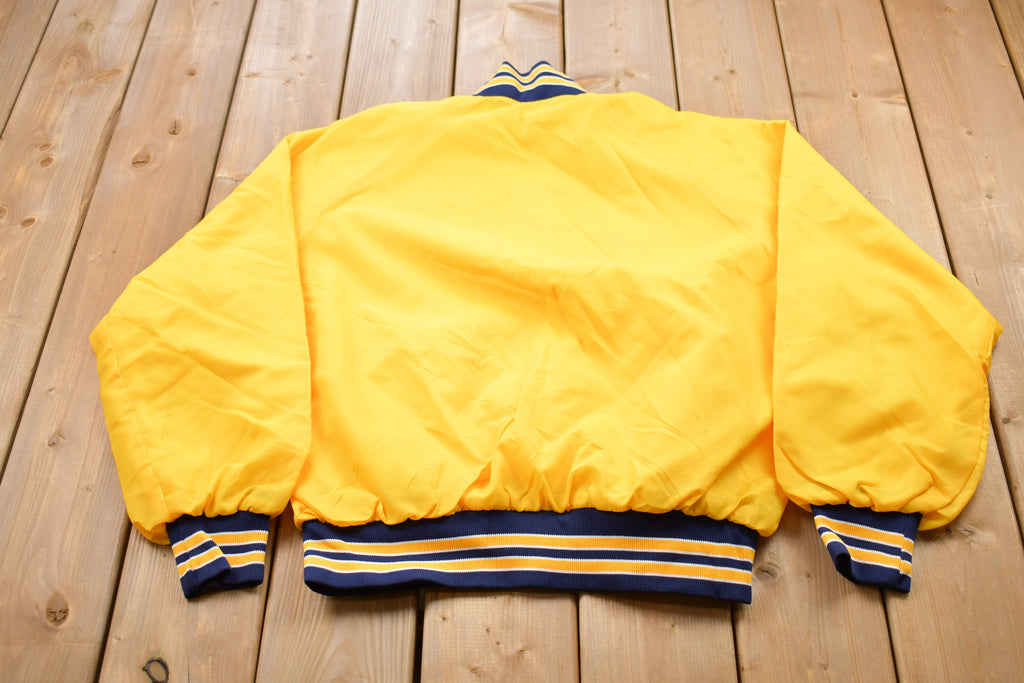 Vintage 1990s Basketball Quarter Zip Windbreaker Jacket