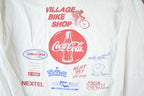 Vintage Y2K Coca Cola Reeds Lake Triathlon Souvenir Single Stitch Graphic Print T-Shirt Made In