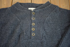 Vintage Y2K Knit Eddie Bauer Fisherman Sweater - XL